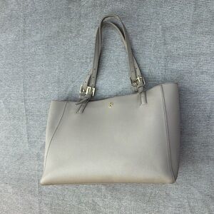 Tory Burch Light Gray Tote Bag
